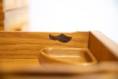 Donald Deskey Donald Deskey Art Deco Skyscraper Dressers in Highly Figured Avodire 1940s Pair - 4547409