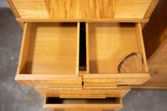 Donald Deskey Donald Deskey Art Deco Skyscraper Dressers in Highly Figured Avodire 1940s Pair - 4547410