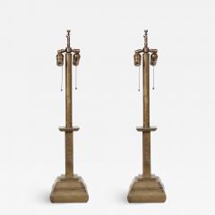 Donald Deskey Donald Deskey Style Bronze Lamps - 2482829