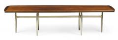 Donald Deskey Donald Deskey for Charak Modern Rosewood Surfboard Cocktail Coffee Table - 2794017