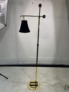 Donald Deskey MODERNIST ART DECO BRASS FLOOR LAMP BY DONALD DESKEY - 3393086