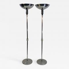 Pair of Art Deco Floor Lamps in the Manner of Donald Deskey
