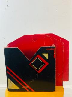 Donald Deskey RARE ART DECO MAGAZINE RACK IN THE MANNER OF DONALD DESKEY - 2168538