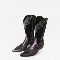 Donald J Pliner Ladys Vintage Western Boots - 2720507