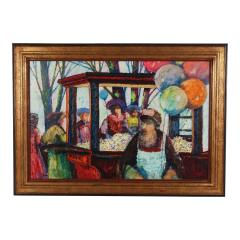 Donald Roy Purdy 1960 s Donald Roy Purdy Modernist Oil Painting - 4463046