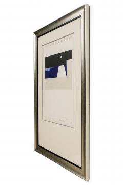 Donald Sultan Contemporary American Lithograph Titled Moon Beam  - 4514568