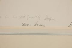 Donald Sultan Contemporary American Lithograph Titled Moon Beam  - 4514571