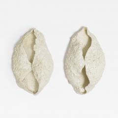 Dora Stanczel French Bespoke Organic Mona Sconces by Ceramicist Dora Stanczel - 4120170