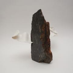 Dora Stanczel GRANDE IMAGO porcelain and Eclisseo granite sculpture - 4555620