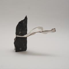 Dora Stanczel PICCOLO IMAGO III porcelain and Eclisseo granite sculpture - 4548348