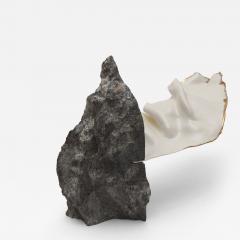 Dora Stanczel PICCOLO IMAGO III porcelain and Eclisseo granite sculpture - 4548362