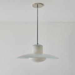 Doria Leuchten 1950s Model 913 3522 55 Glass Metal Ceiling Lamp By Wolfgang T mpel for Doria - 3668541