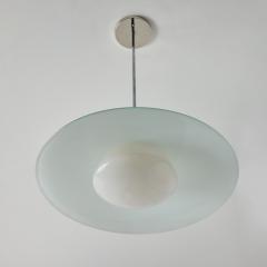 Doria Leuchten 1950s Model 913 3522 55 Glass Metal Ceiling Lamp By Wolfgang T mpel for Doria - 3668547