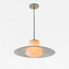 Doria Leuchten 1950s Model 913 3522 55 Glass Metal Ceiling Lamp By Wolfgang T mpel for Doria - 3671293