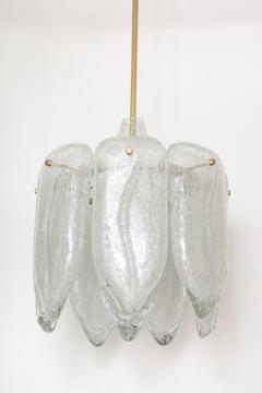 Doria Leuchten Doria Glass Petal Lotus Chandelier - 781919