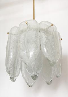 Doria Leuchten Doria Glass Petal Lotus Chandelier - 781920