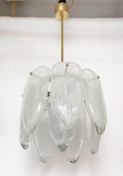 Doria Leuchten Doria Glass Petal Lotus Chandelier - 781922