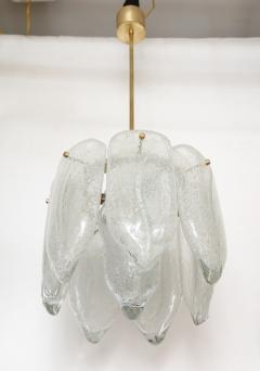 Doria Leuchten Doria Glass Petal Lotus Chandelier - 781922