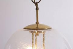 Doria Leuchten Huge Round Brass Sputnik Chandelier or Pendant Lamp by Doria - 547662