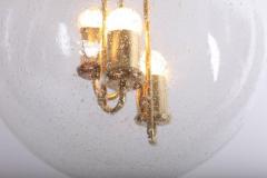 Doria Leuchten Huge Round Brass Sputnik Chandelier or Pendant Lamp by Doria - 547663