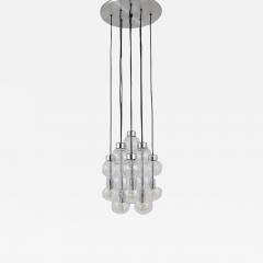 Doria Leuchten Impressive Doria Cascading Hourglass Chandelier Space Age Germany 1960s - 4056591