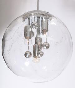 Doria Leuchten Large Murano Glass Globe Sputnik Pendant  - 1039054