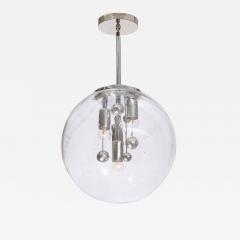 Doria Leuchten Large Murano Glass Globe Sputnik Pendant  - 1039823