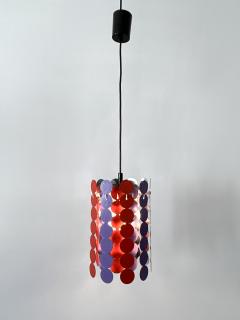 Doria Leuchten Lovely Mid Century Modern Pendant Lamp or Hanging Light by Doria 1960 Germany - 4356895