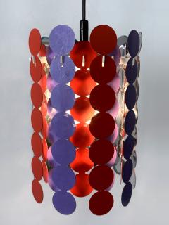 Doria Leuchten Lovely Mid Century Modern Pendant Lamp or Hanging Light by Doria 1960 Germany - 4356898
