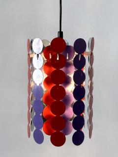 Doria Leuchten Lovely Mid Century Modern Pendant Lamp or Hanging Light by Doria 1960 Germany - 4356900