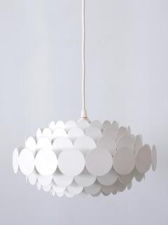 Doria Leuchten Lovely Mid Century Modern Pendant Lamp or Hanging Light by Doria Germany 1960s - 3095294