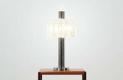 Doria Leuchten Mid Century Chrome Murano Table Lamp by Doria Leuchten - 2224536