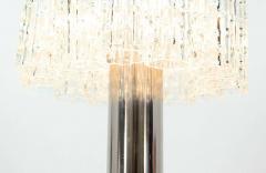 Doria Leuchten Mid Century Chrome Murano Table Lamp by Doria Leuchten - 2224542