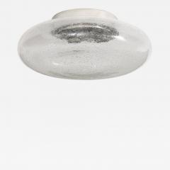 Doria Leuchten Mid Century Seed Glass Flushmount - 3617993