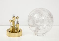 Doria Leuchten Pair of 1970s Large Sputnik Murano Glass Table Lamps by Doria - 3953814