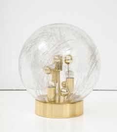 Doria Leuchten Pair of 1970s Large Sputnik Murano Glass Table Lamps by Doria - 3953817