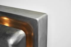 Doria Leuchten Pair of Steel Space Age Wall Lamps by Doria Germany 1960s - 4400423