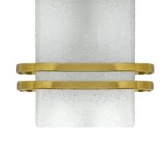 Doria Leuchten Set of Murano Glass and Brass Sconces by Doria Leuchten C 1960s - 3333306