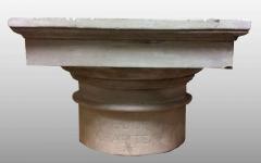 Doric capital in plaster France end of the XIXth century - 915700