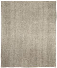 Dorie Leslie Blau Collection Modern Persian Beige Gray Handmade Wool Kilim Rug - 3578022