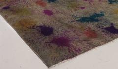 Doris Leslie Blau Collection Abstract Colorful Daliesque Handmde Wool Rug - 3579255