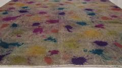 Doris Leslie Blau Collection Abstract Colorful Daliesque Handmde Wool Rug - 3579256