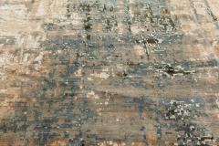 Doris Leslie Blau Collection Abstract Digital Age Handmade Wool and Silk Rug - 3578880