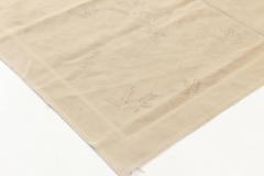 Doris Leslie Blau Collection Aubusson Design Beige Rug by Eric Cohler - 3580654