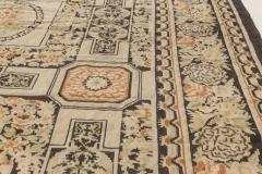 Doris Leslie Blau Collection Bassarabian Botanic Design Hand Knotted Wool Rug - 3579332