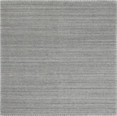 Doris Leslie Blau Collection Bauer Pattern Less Design Gray Wool Rug II - 3580698