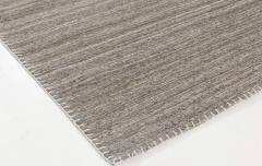 Doris Leslie Blau Collection Bauer Pattern Less Rug III in Gray and Brown - 3579345