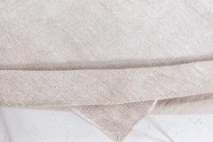 Doris Leslie Blau Collection Beige Handmade Wool and Silk Rug - 3580721