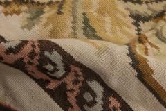 Doris Leslie Blau Collection Bessarabian Floral Flat Weave Wool Rug - 3580744