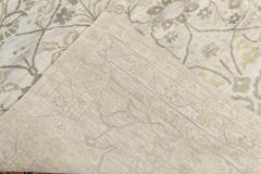 Doris Leslie Blau Collection Blue and Golden Beige Indian Inspired Design II Rug - 3578148